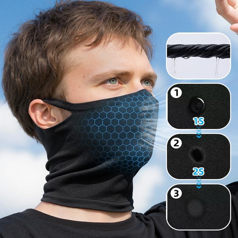 وشاح رياضي للخريف/الشتاء، غطاء - مراجعة Neck Gaiter Fleece وسعره