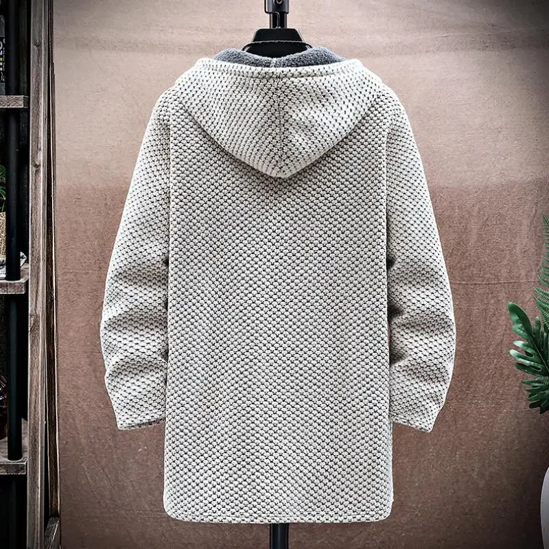 الرجال سترة الكشمير معطف طويل  - مراجعة Wool Coat Peacoat وسعره
