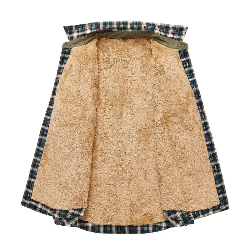 الرجال الشتاء قمصان عادية جاكي - مراجعة Flannel Shirt Lined وسعره